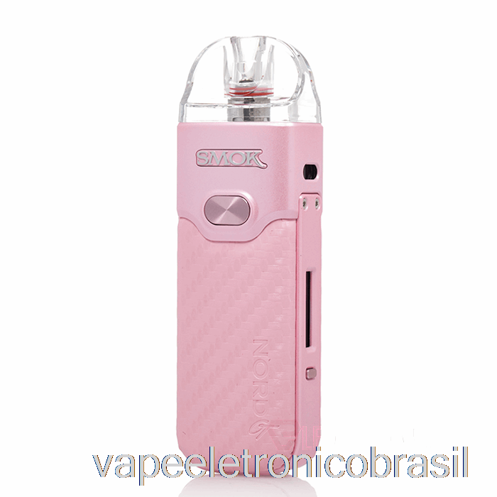 Vape Vaporesso Smok Nord Gt 80w Pod System Couro Rosa Claro